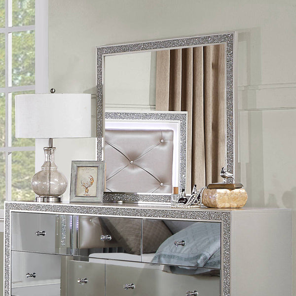 ACME Sliverfluff Mirrored & Champagne Finish Mirror Model BD00244 - MONAVILLA