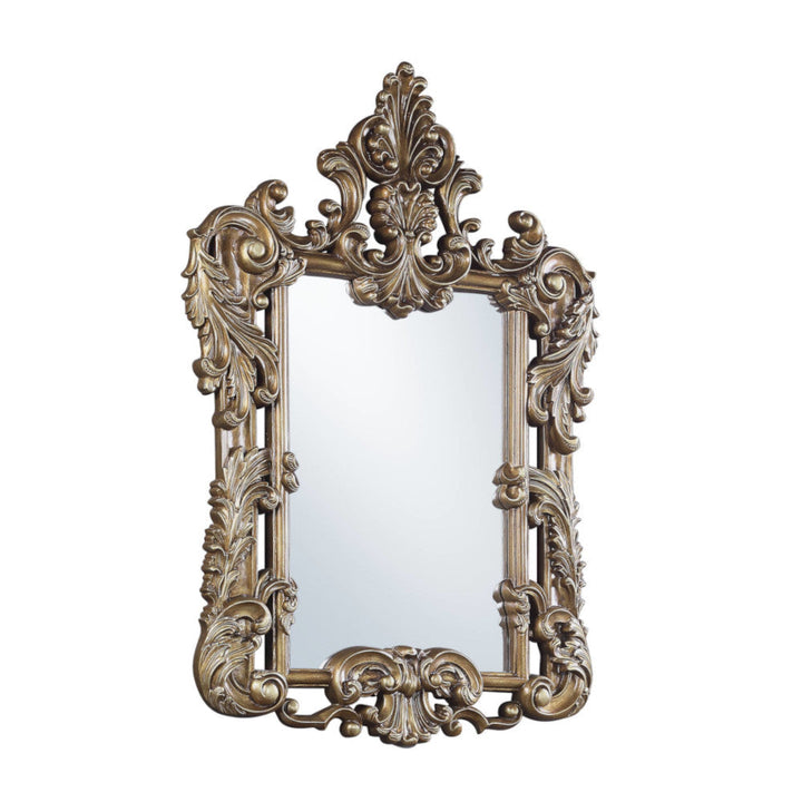 ACME Constantine Brown & Gold Finish Mirror Model BD00473 - MONAVILLA