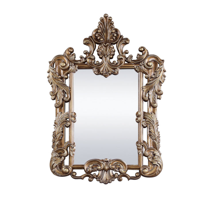 ACME Constantine Brown & Gold Finish Mirror Model BD00473 - MONAVILLA