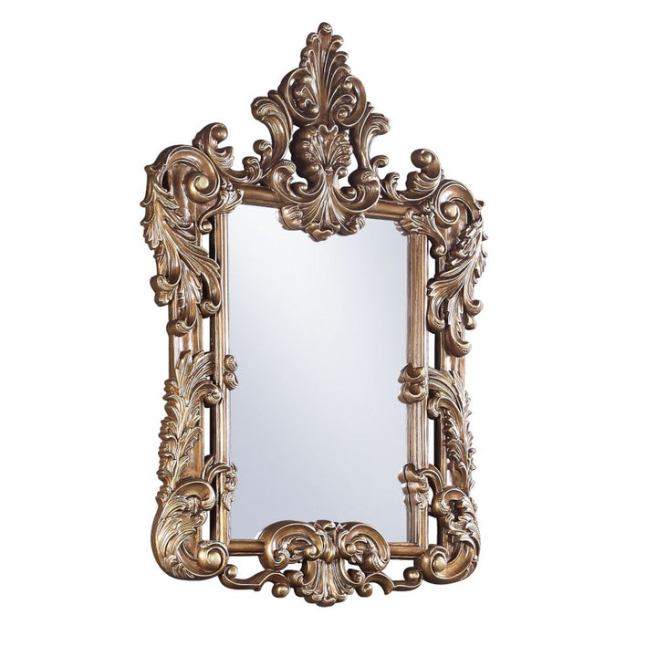 ACME Constantine Brown & Gold Finish Mirror Model BD00473 - MONAVILLA