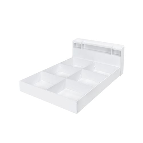 ACME Perse White Finish Queen Bed Model BD00548Q - MONAVILLA