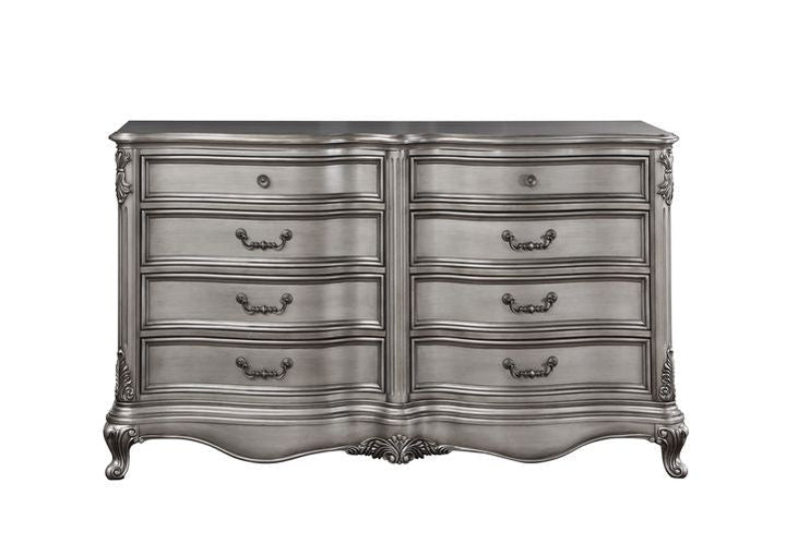 ACME Ausonia Antique Platinum Finish Dresser Model BD00606 - MONAVILLA