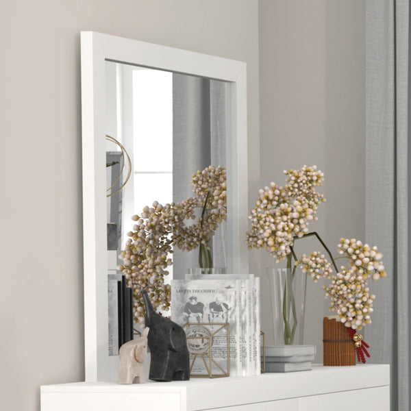 ACME Casilda White Finish Mirror Model BD00646 - MONAVILLA