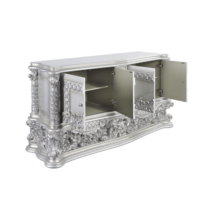ACME Valkyrie PU, Light Gold & Gray Finish Dresser Model BD00686 - MONAVILLA