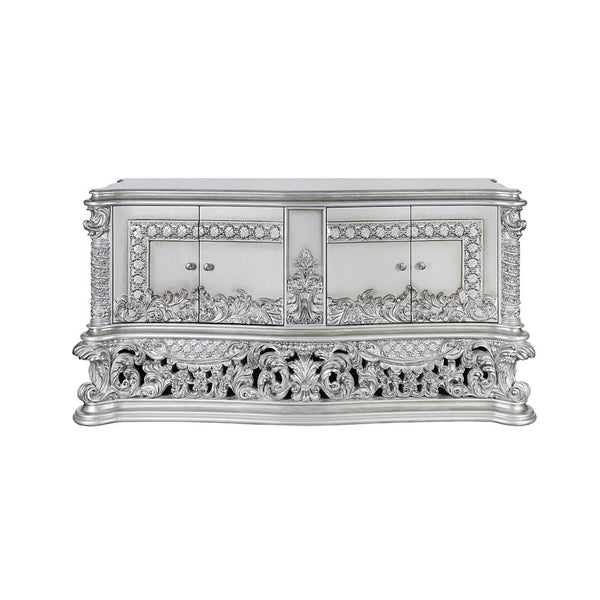 ACME Valkyrie PU, Light Gold & Gray Finish Dresser Model BD00686 - MONAVILLA