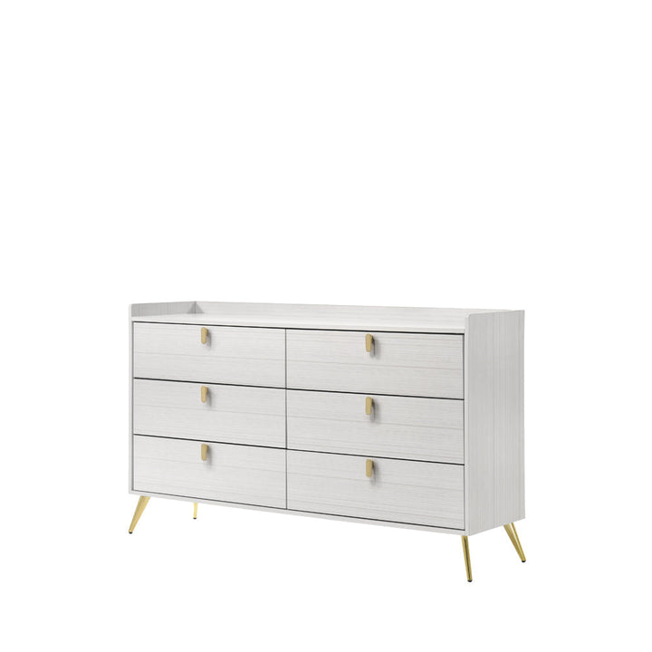 ACME Zeena White Finish Dresser Model BD01179 - MONAVILLA