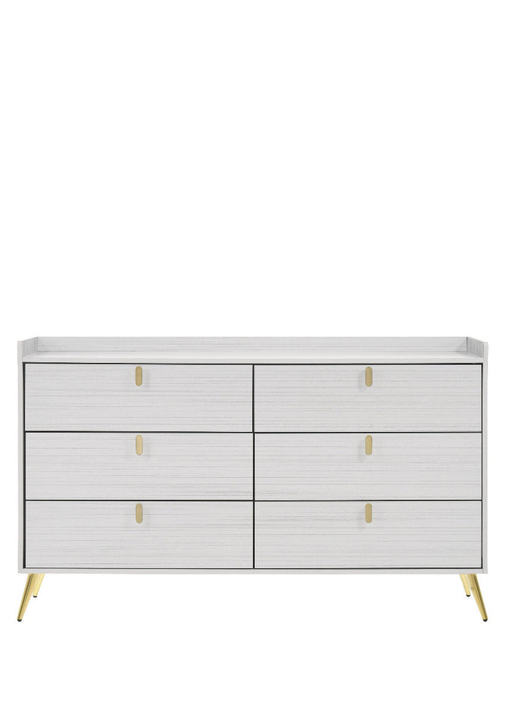 ACME Zeena White Finish Dresser Model BD01179 - MONAVILLA
