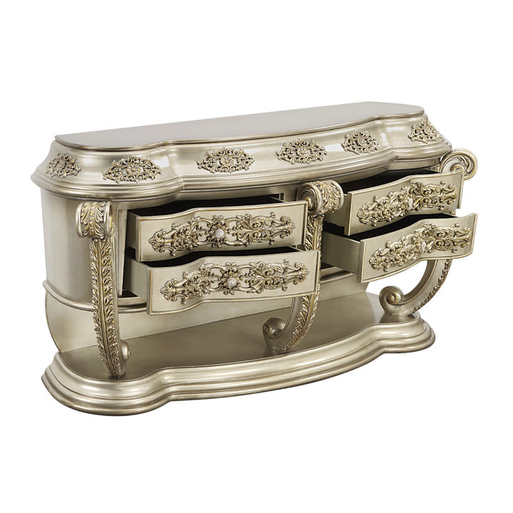 ACME Danae Champagne & Gold Finish Dresser Model BD01237 - MONAVILLA
