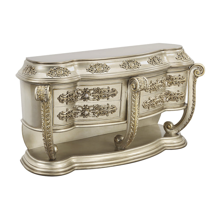 ACME Danae Champagne & Gold Finish Dresser Model BD01237 - MONAVILLA