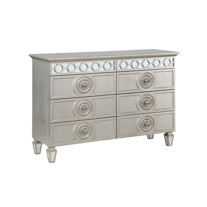 ACME Varian Silver & Mirrored Finish Dresser Model BD01281 - MONAVILLA