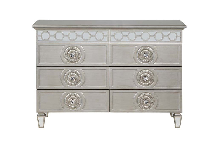 ACME Varian Silver & Mirrored Finish Dresser Model BD01281 - MONAVILLA