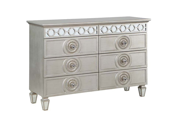 ACME Varian Silver & Mirrored Finish Dresser Model BD01281 - MONAVILLA