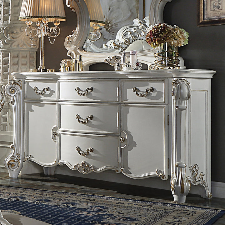ACME Vendome Antique Pearl Finish Dresser Model BD01342 - MONAVILLA