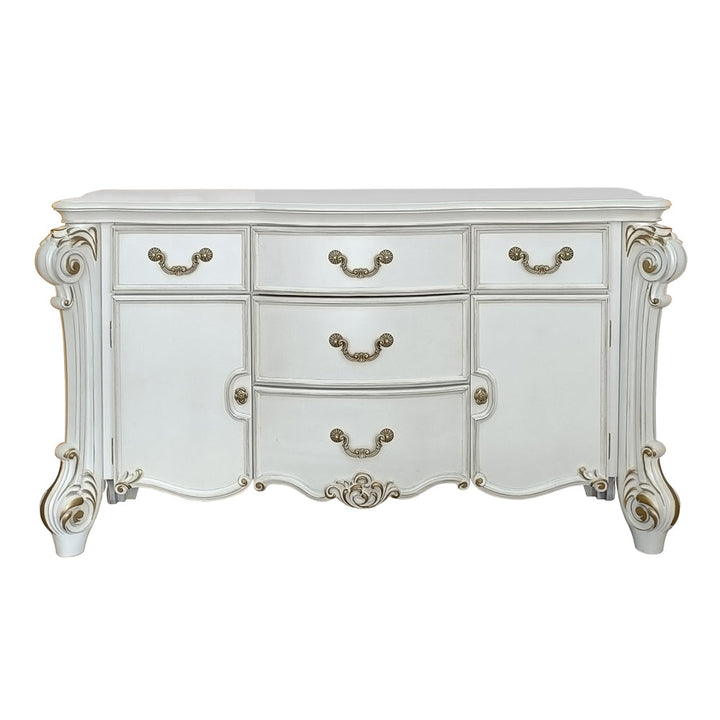 ACME Vendome Antique Pearl Finish Dresser Model BD01342 - MONAVILLA