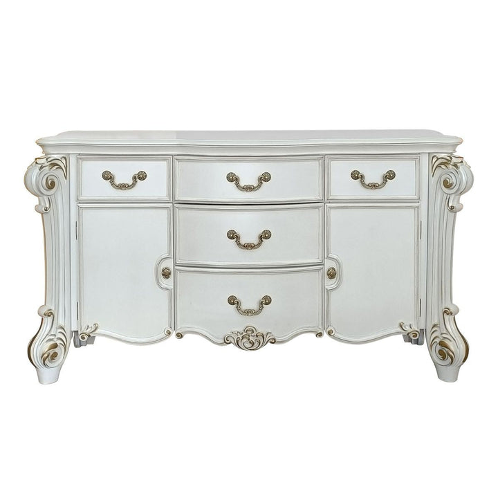 ACME Vendome Antique Pearl Finish Dresser Model BD01342 - MONAVILLA
