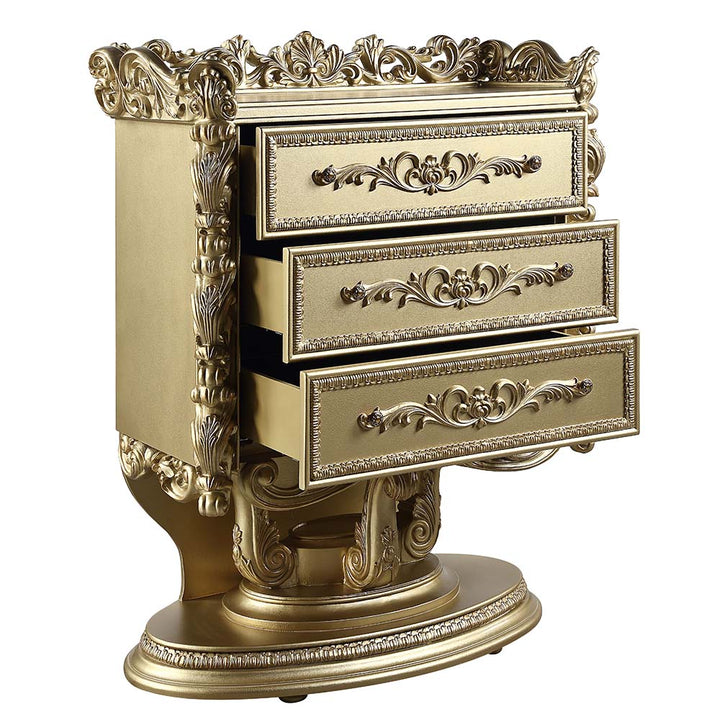 ACME Bernadette Gold Finish Bernadette Chest Model BD01479 - MONAVILLA