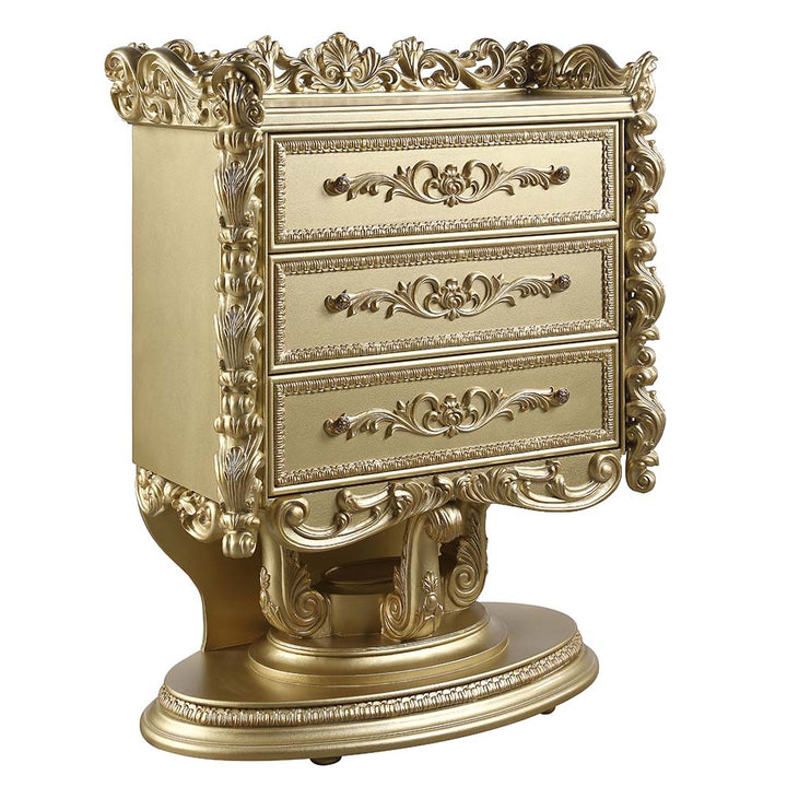 ACME Bernadette Gold Finish Bernadette Chest Model BD01479 - MONAVILLA