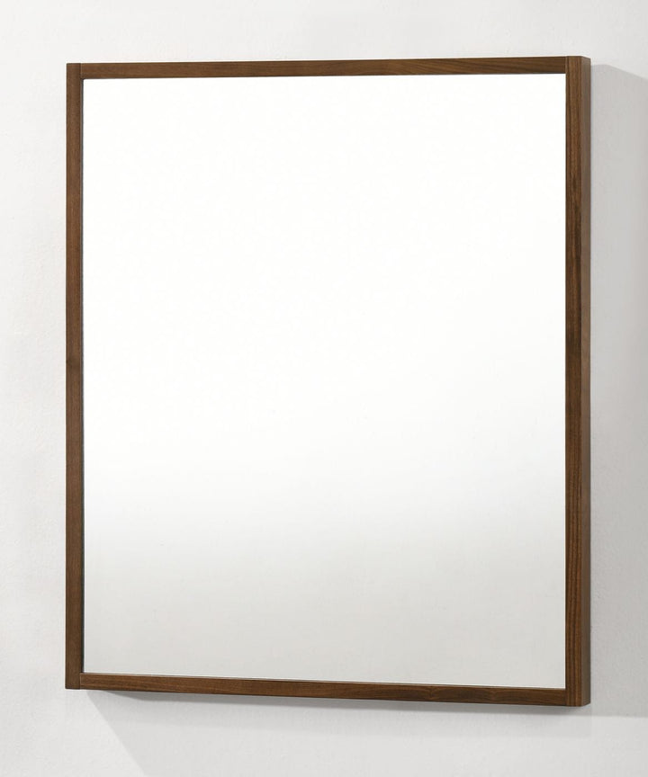 Nova Domus Berlin Modern Walnut Mirror - MONAVILLA