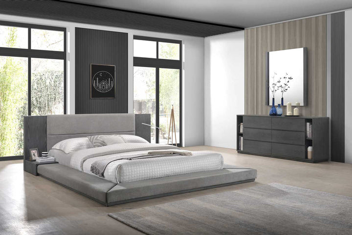 Nova Domus Jagger Modern Grey Mirror - MONAVILLA