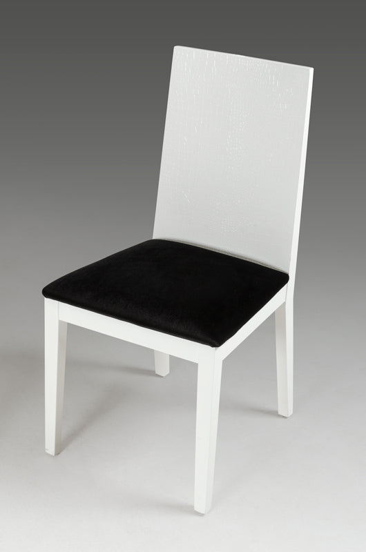 Bridget White Dining Chair (Set of 2) - MONAVILLA