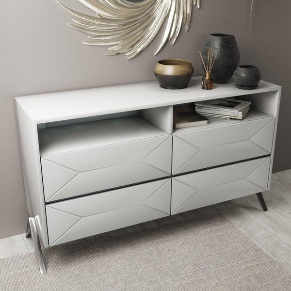 Modrest Candid Modern White Dresser - MONAVILLA