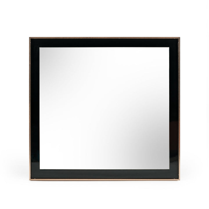 Nova Domus Cartier Modern Black & Rosegold Mirror - MONAVILLA