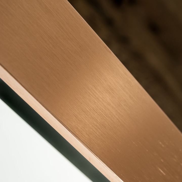 Nova Domus Cartier Modern Black & Rosegold Mirror - MONAVILLA