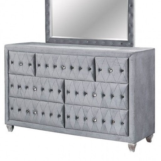 Furniture Of America Alzir Gray Glam Dresser Model FM7150GY-D