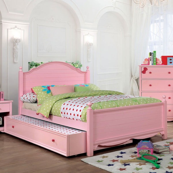 Furniture Of America Dani Pink Transitional Twin Bed Model CM7159PK-T-BED-VN - MONAVILLA