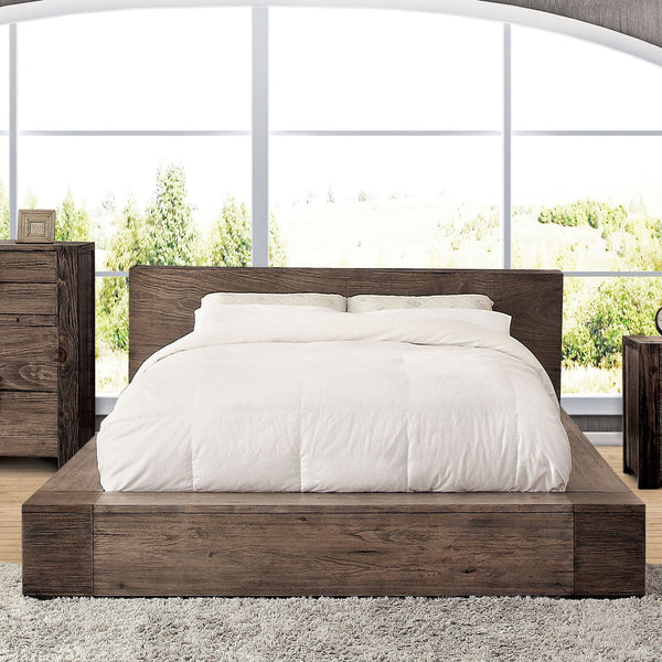 Furniture Of America Aveiro Rustic Natural Tone Rustic Mirror Model CM7628M - MONAVILLA