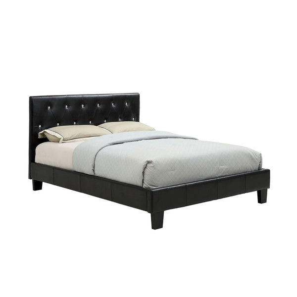Furniture Of America Velen Black Contemporary Full Bed Model CM7949BK-F-BED-VN - MONAVILLA