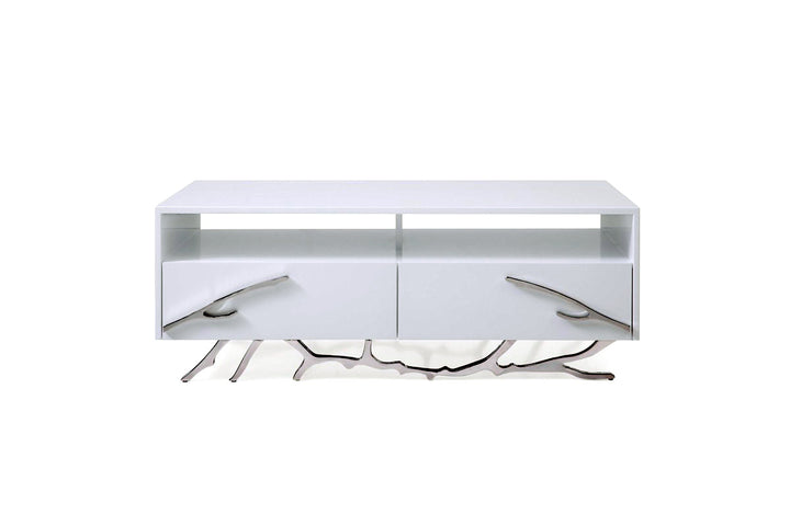 Modrest Legend Modern White Coffee Table - MONAVILLA