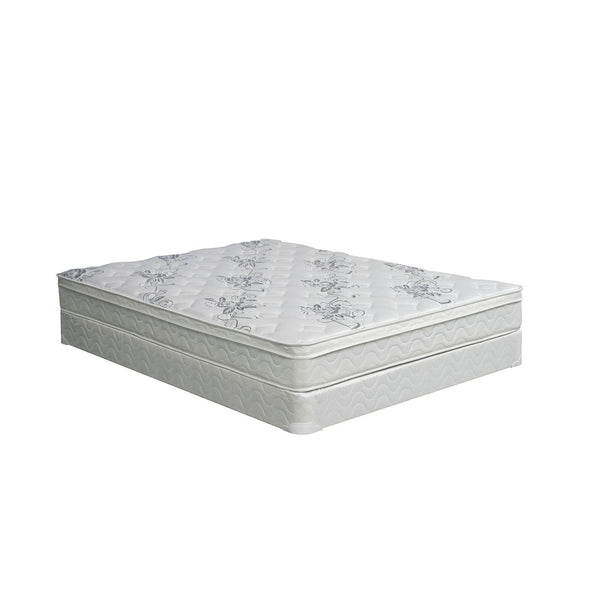 Furniture Of America Jalen White Euro Top 9" Euro Top Mattress, Full Model DM332F-M - MONAVILLA