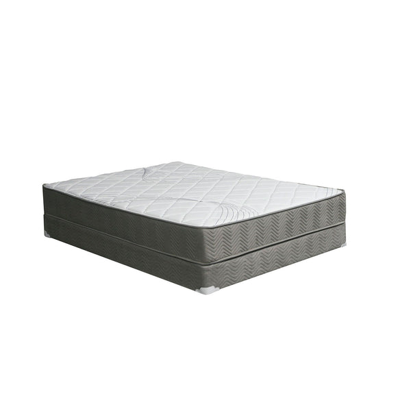 Furniture Of America Edrea White | Gray 10" Tight Top Pocket Coil Eastern King Mattress