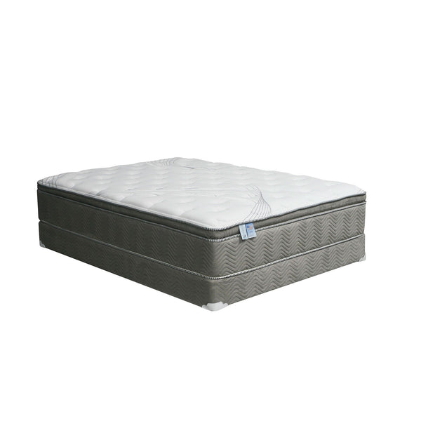 Furniture Of America Stormin White | Gray 13" Euro Pillow Top Mattress