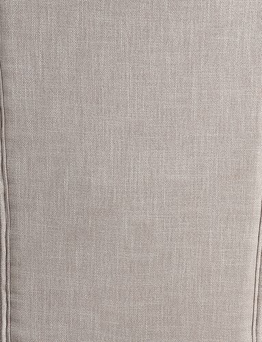 ACME Wandella Beige Fabric, Marble & Rustic Oak Finish Dining Table Model DN00089 - MONAVILLA