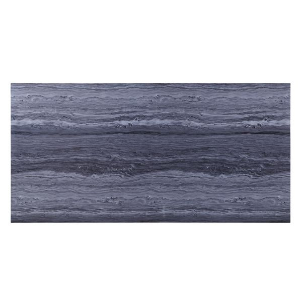 ACME Cambrie Faux Marble & Mirrored Silver Finish Dining Table Model DN00221 - MONAVILLA