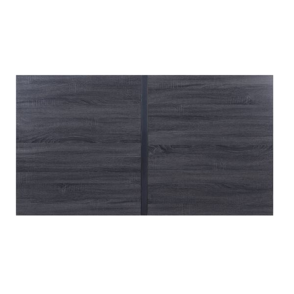 ACME Nakula Gray Oak & Black Finish Dining Table Model DN00447 - MONAVILLA