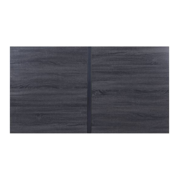 ACME Nakula Gray Oak & Black Finish Dining Table Model DN00447 - MONAVILLA