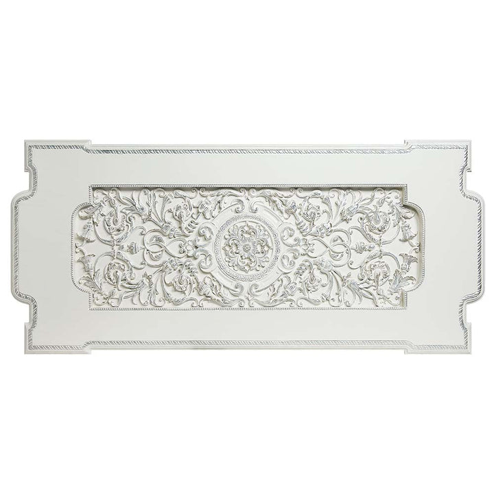 ACME Vanaheim Antique White Finish Dining Table Model DN00678 - MONAVILLA