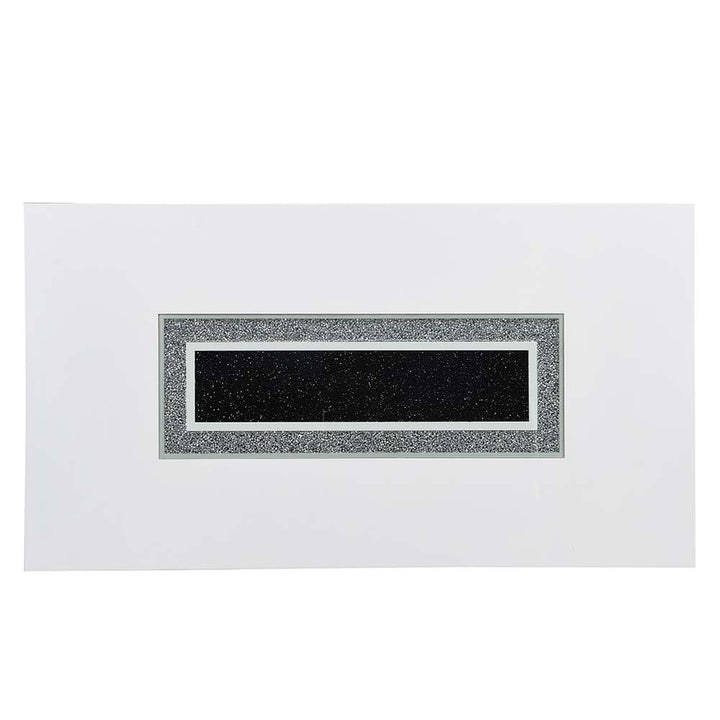 ACME Elizaveta Gray Velvet, Faux Crystal Diamonds &White High Gloss Finish Dining Table Model DN00814 - MONAVILLA