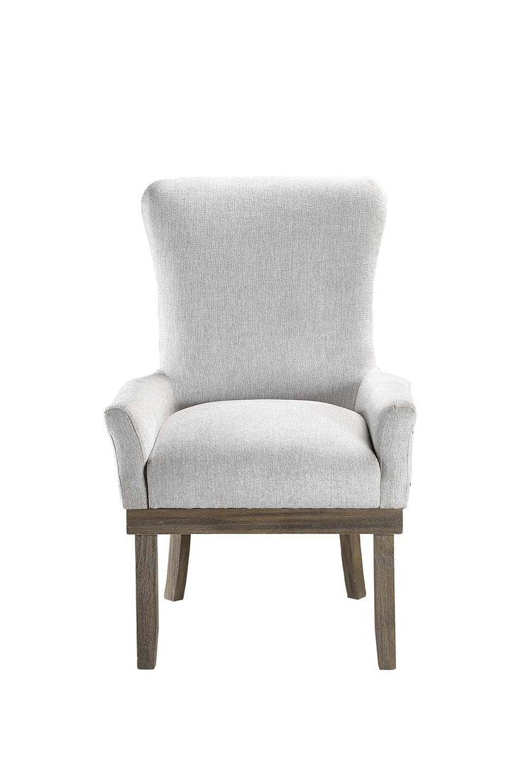 ACME Landon Gray Linen Dining Chair Model DN00952 - MONAVILLA
