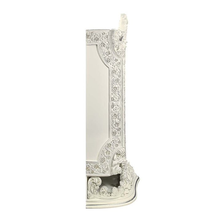 ACME Adara Antique White Finish Curio Model DN01232 - MONAVILLA