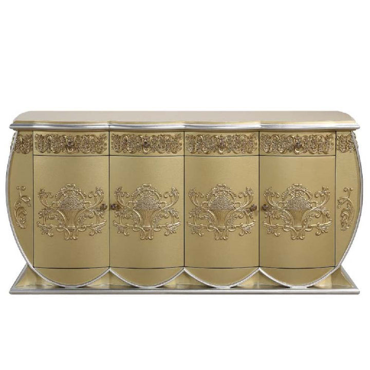 ACME Bernadette Gold Finish Bernadette Server Model DN01473 - MONAVILLA