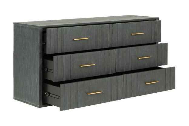 Modrest Manchester Contemporary Dark Grey Dresser - MONAVILLA