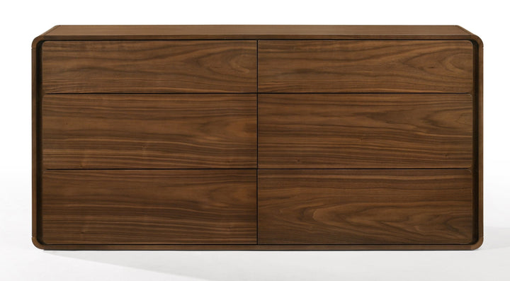Modrest Dustin Modern Walnut Dresser - MONAVILLA