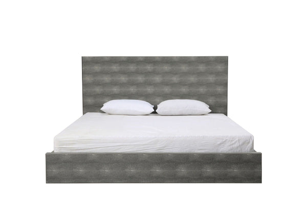 Modrest Dynasty Eastern King Modern Shagreen Bedroom Set Vig Furniture Model VGVCBD2108-XGRY-BED-SET-2 ID 79700 catch