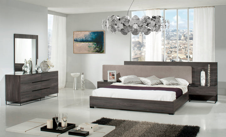 Nova Domus Enzo Italian Modern Grey Oak Mirror - MONAVILLA