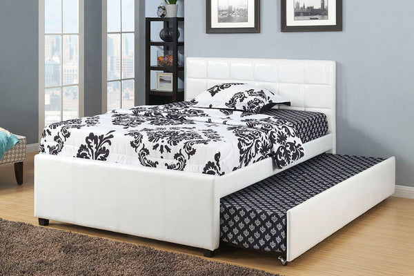 Poundex Twin Size Bed with Trundle Model F9216T - MONAVILLA