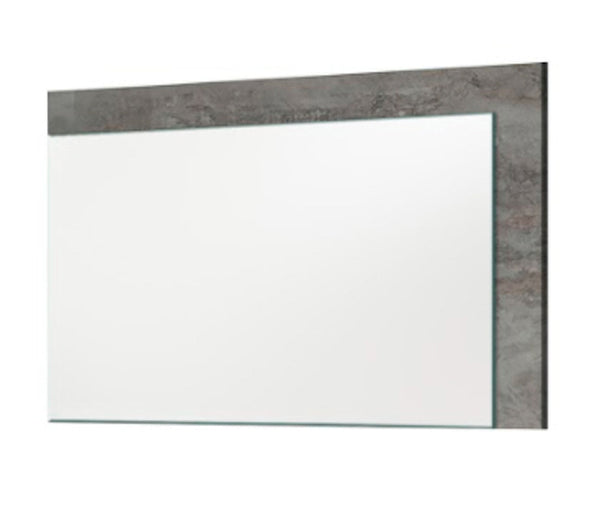 Nova Domus Ferrara Modern Volcano Oxide Grey Mirror - MONAVILLA